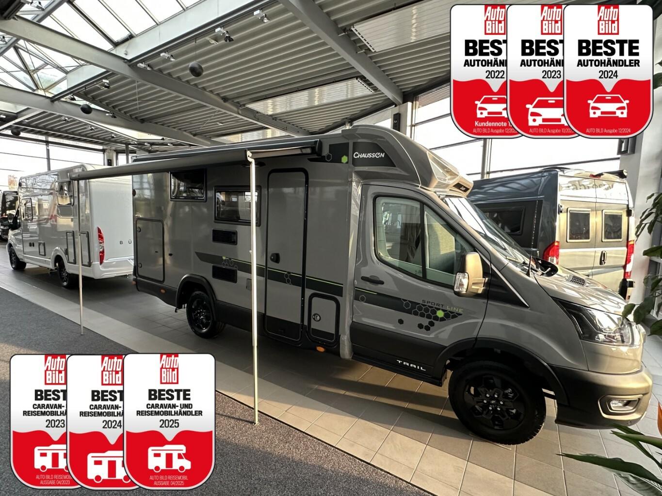 Автодом Chausson S695, 2026, АКПП, пробег 400 км