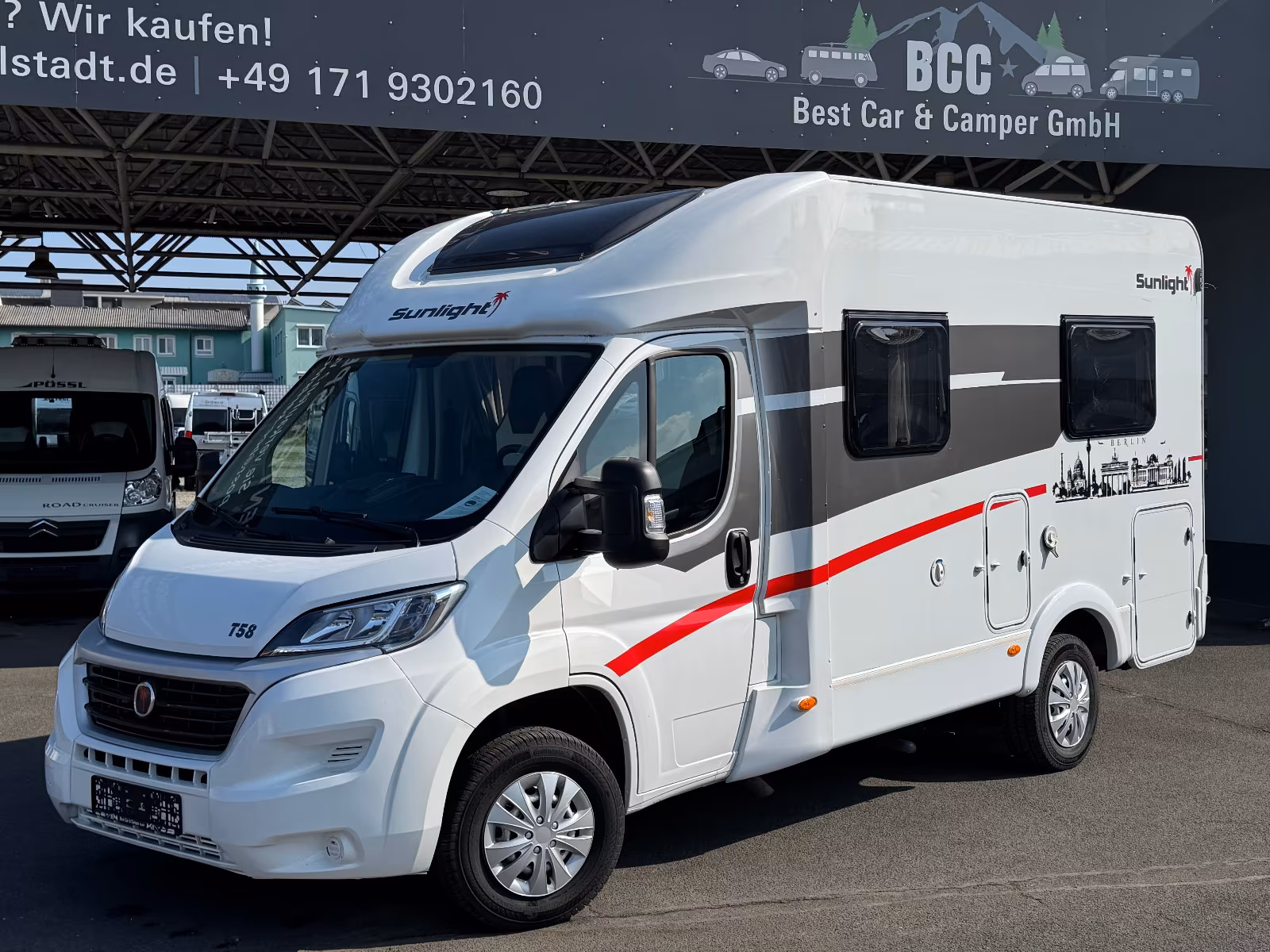 Автодом Sunlight Fiat, 2021, МКПП, пробег 49500 км