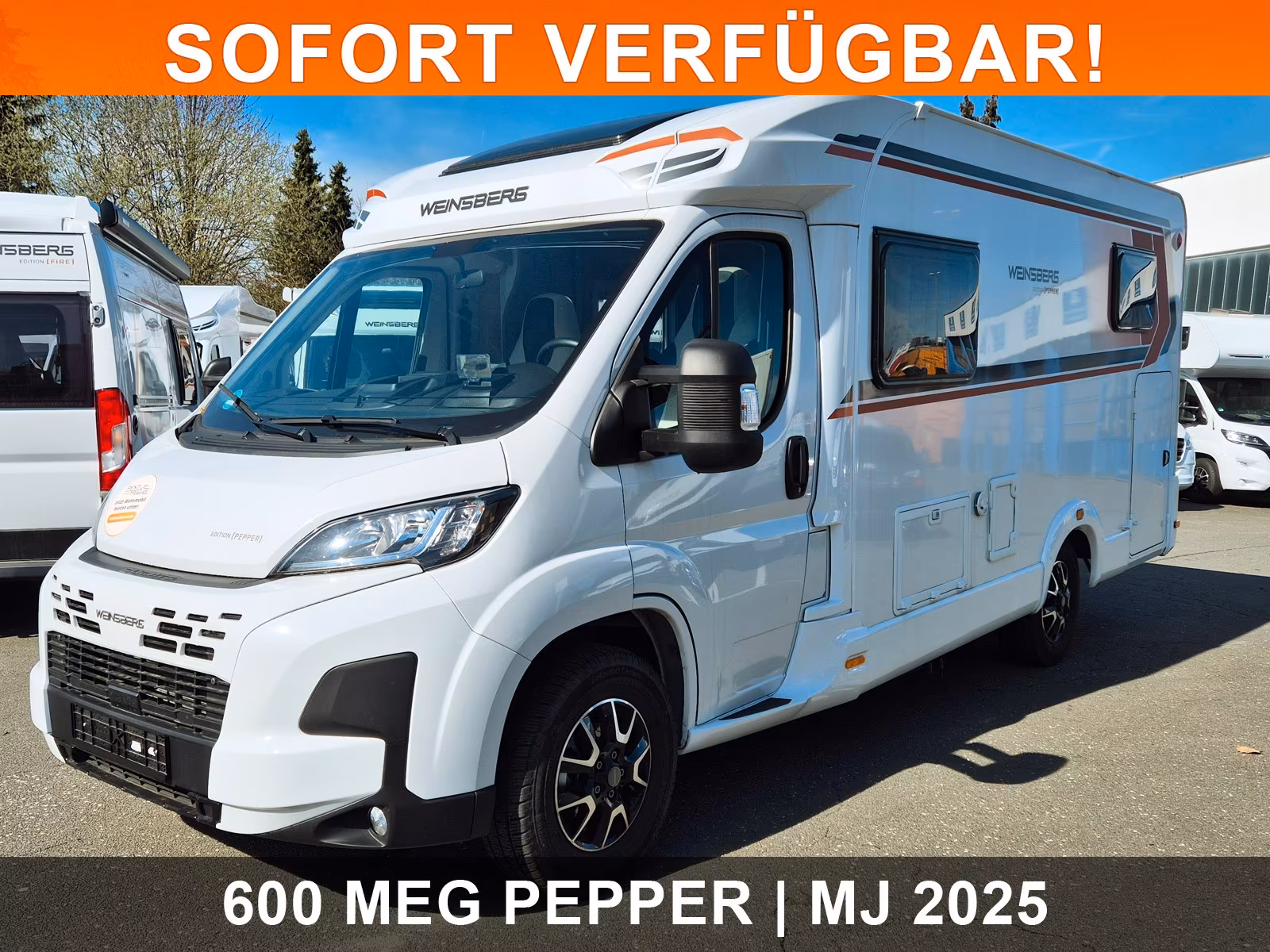 Автодом Weinsberg CaraCompact, 2025, МКПП, пробег 21300 км