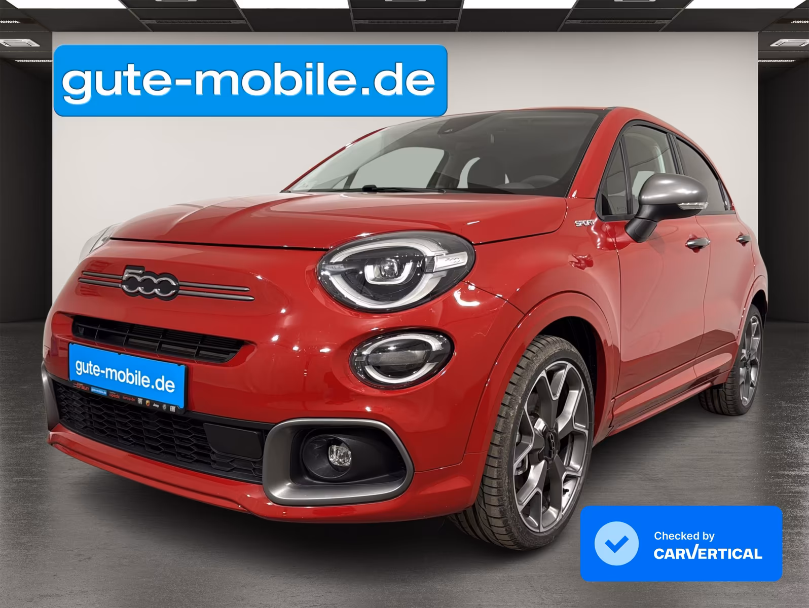 Fiat 500X, 2023, АКПП, пробег 1200 км