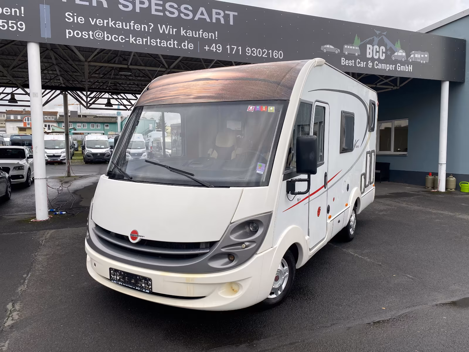 Автодом Bürstner Fiat, 2009, МКПП, пробег 106500 км