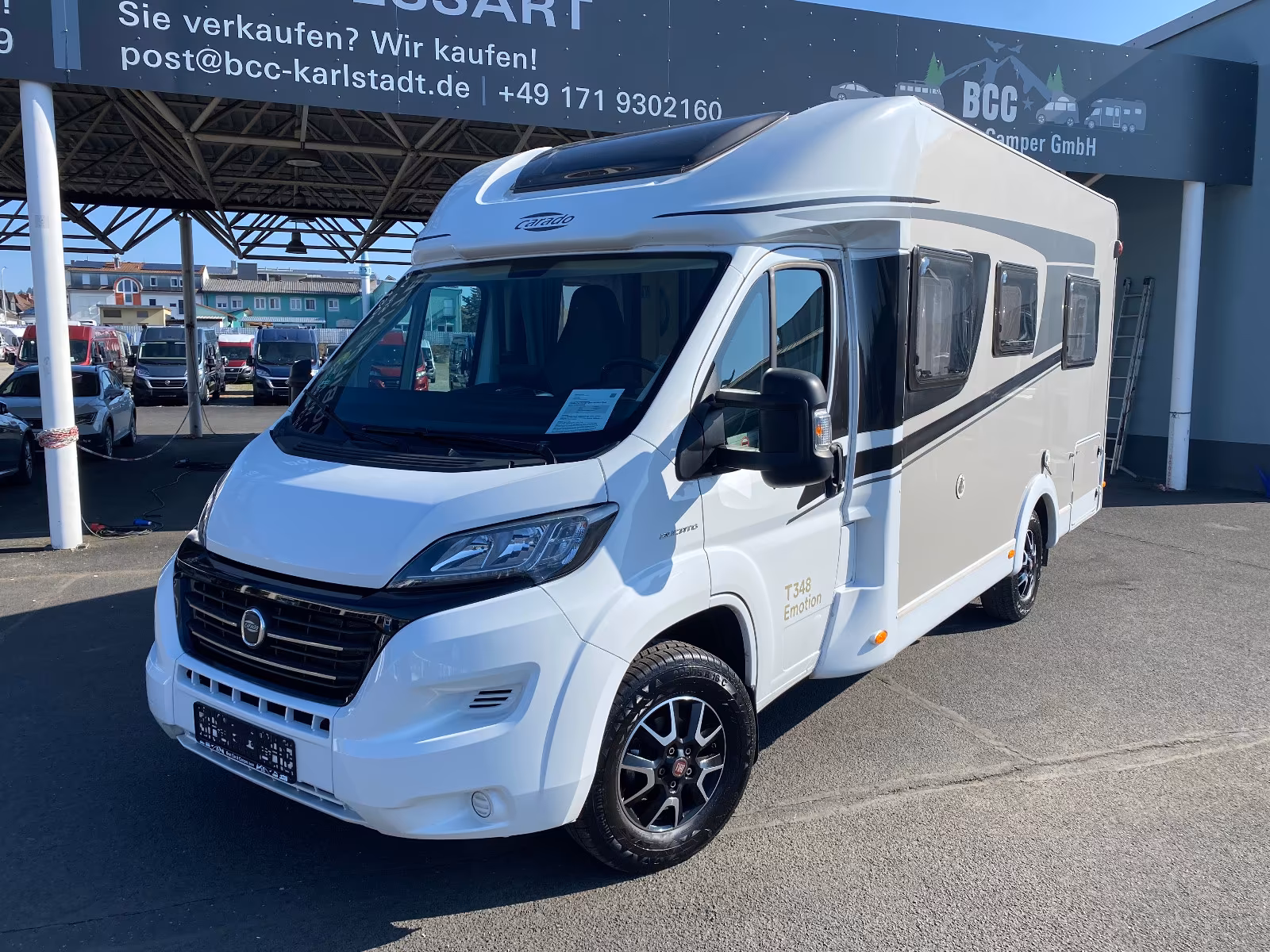 Автодом Carado Fiat, 2018, АКПП, пробег 42500 км