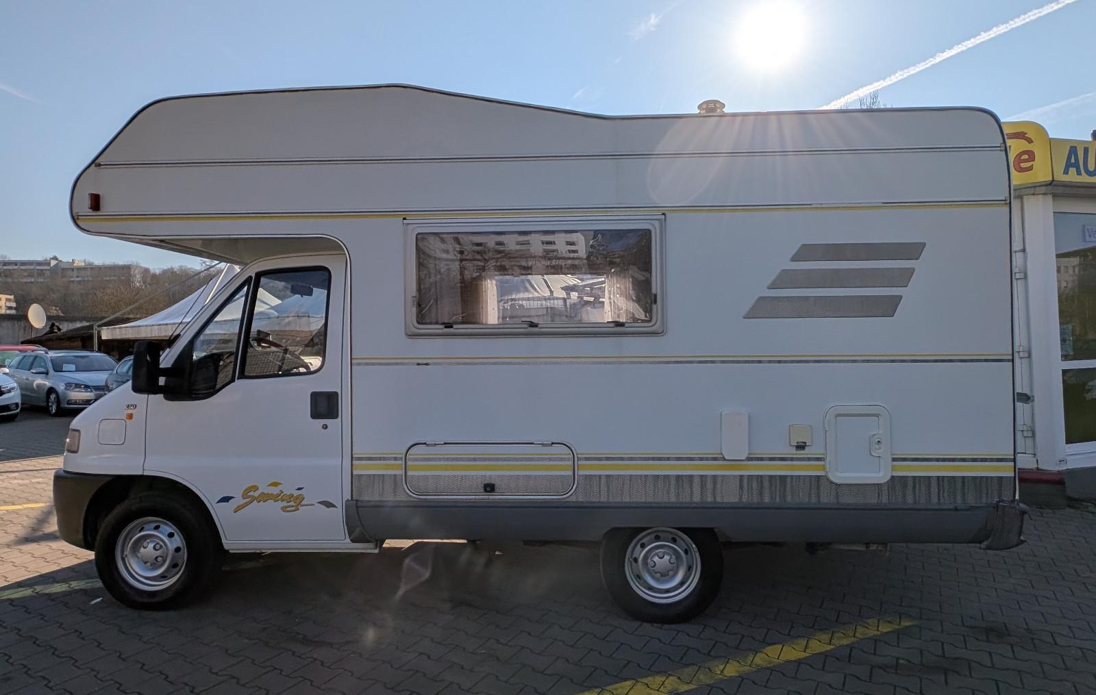 Автодом Fiat Hymer, 1997, МКПП, пробег 125000 км