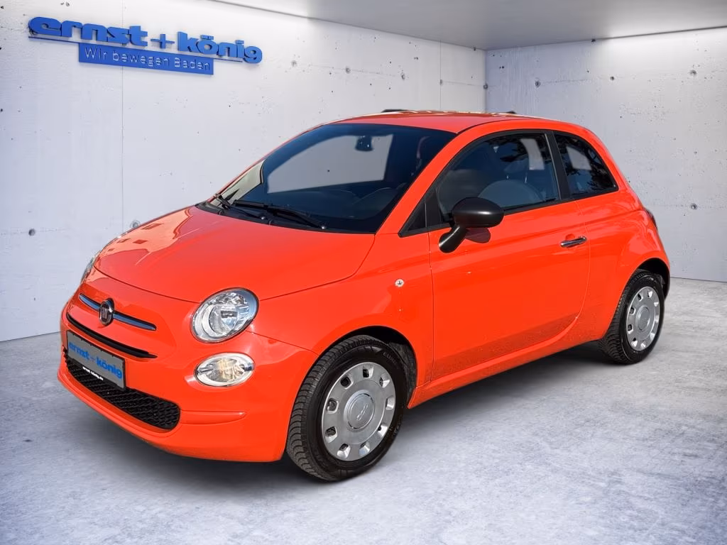 Fiat 500, 2022, МКПП, пробег 37931 км