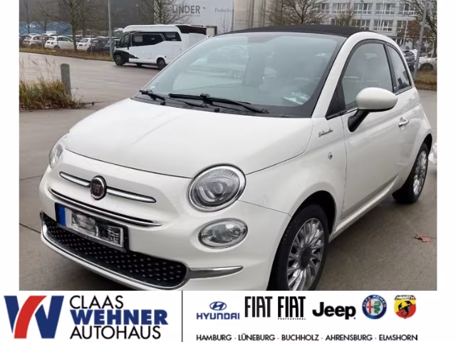 Fiat 500C, 2021, МКПП, пробег 32225 км
