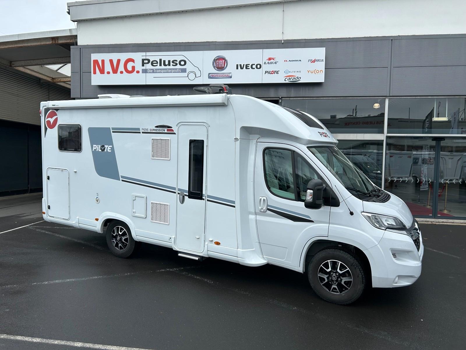 Автодом Pilote P696GJ, 2022, МКПП, пробег 16955 км