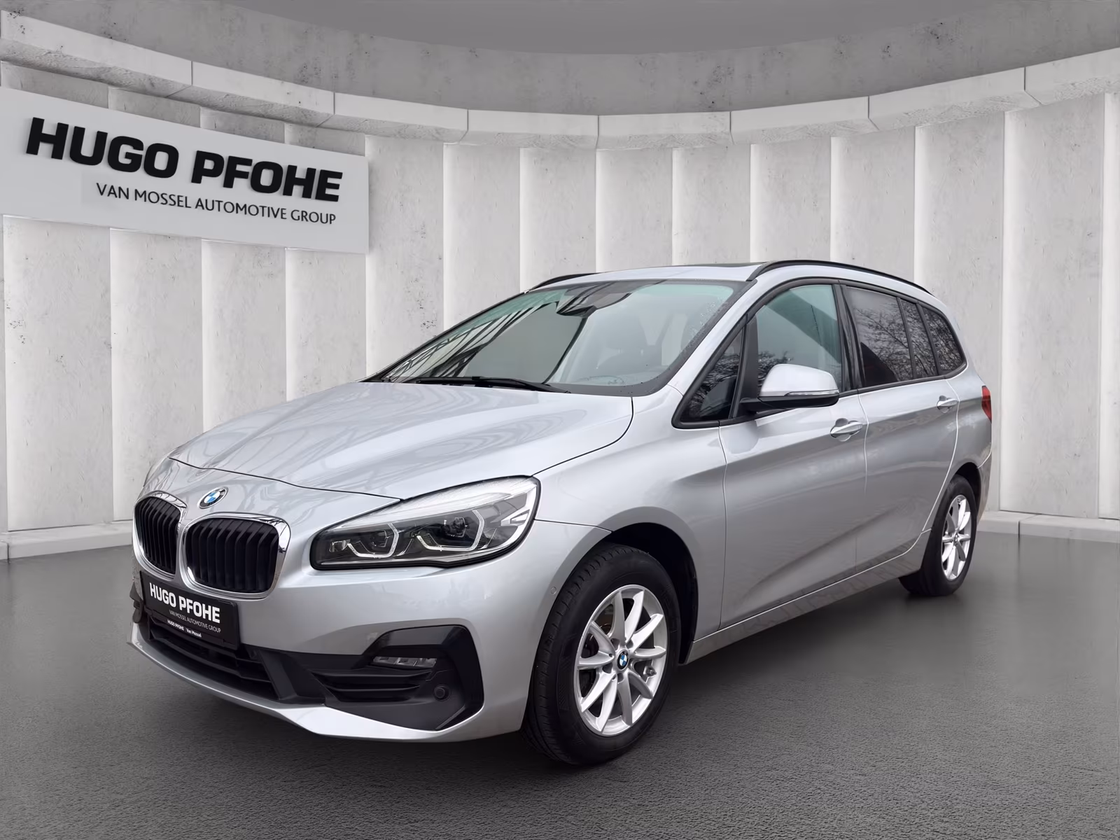 BMW 216, 2021, АКПП, пробег 63704 км