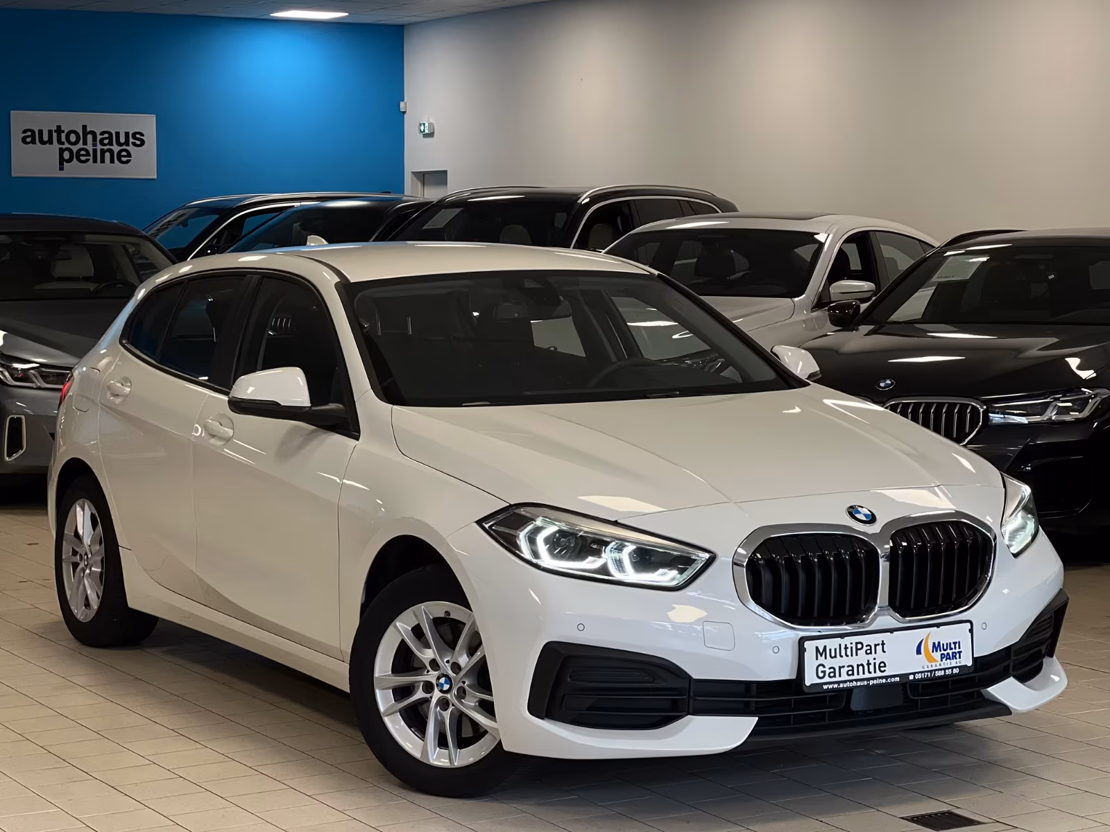 BMW 116, 2022, АКПП, пробег 83860 км