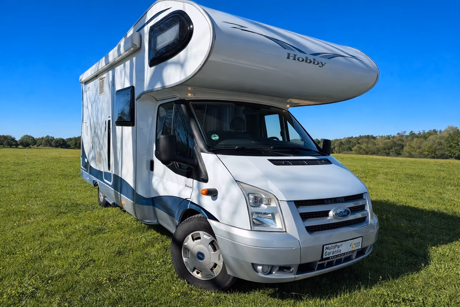 Автодом Hobby T, 2012, МКПП, пробег 46500 км