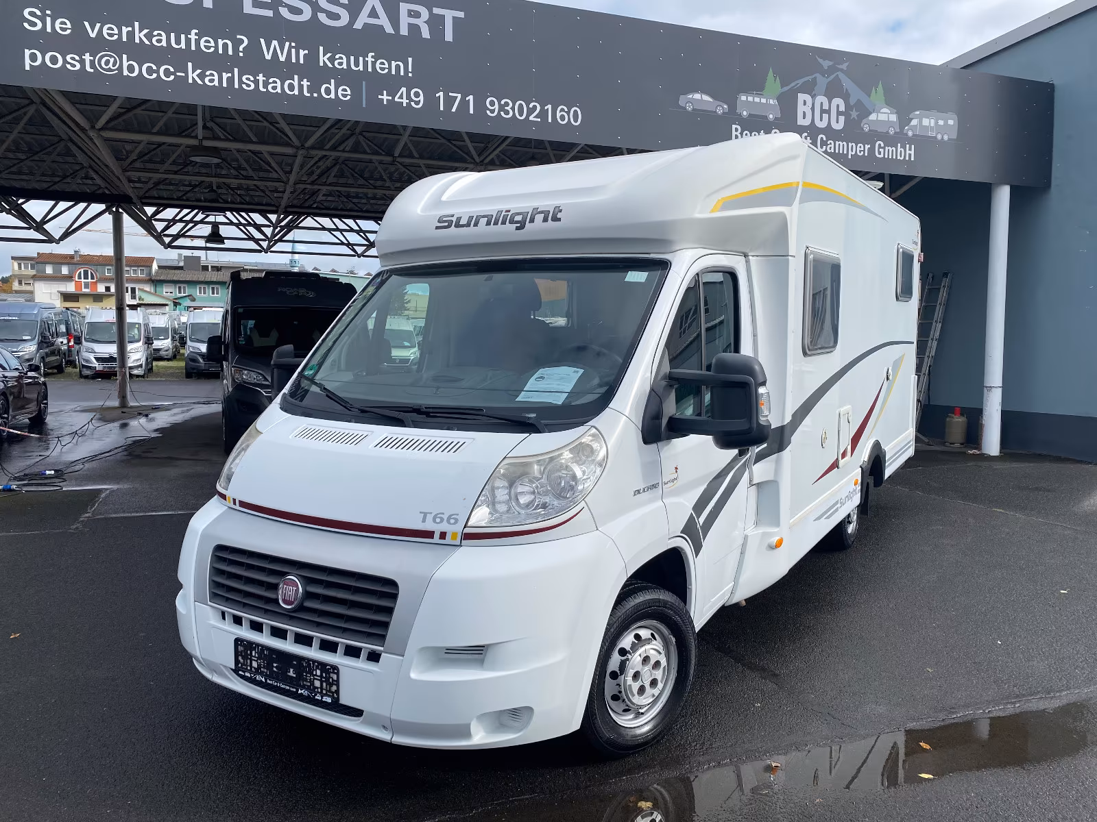 Автодом Sunlight T66, 2010, МКПП, пробег 79000 км