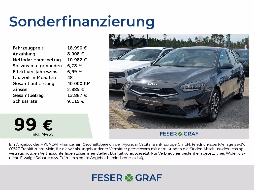 Kia cee'd, 2022, АКПП, пробег 34577 км