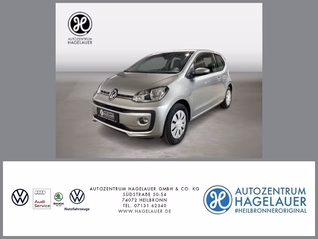 Volkswagen up, 2021, МКПП, пробег 40033 км