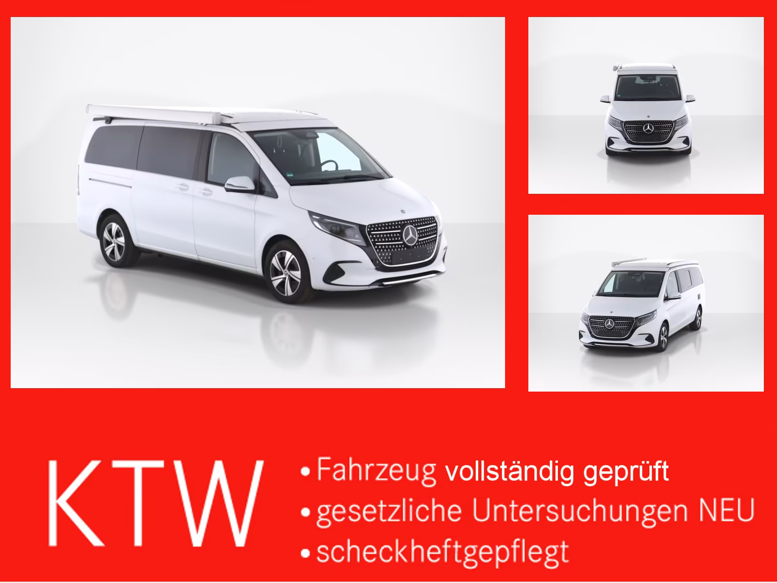 Автодом Mercedes-Benz V, 2025, АКПП, пробег 13876 км