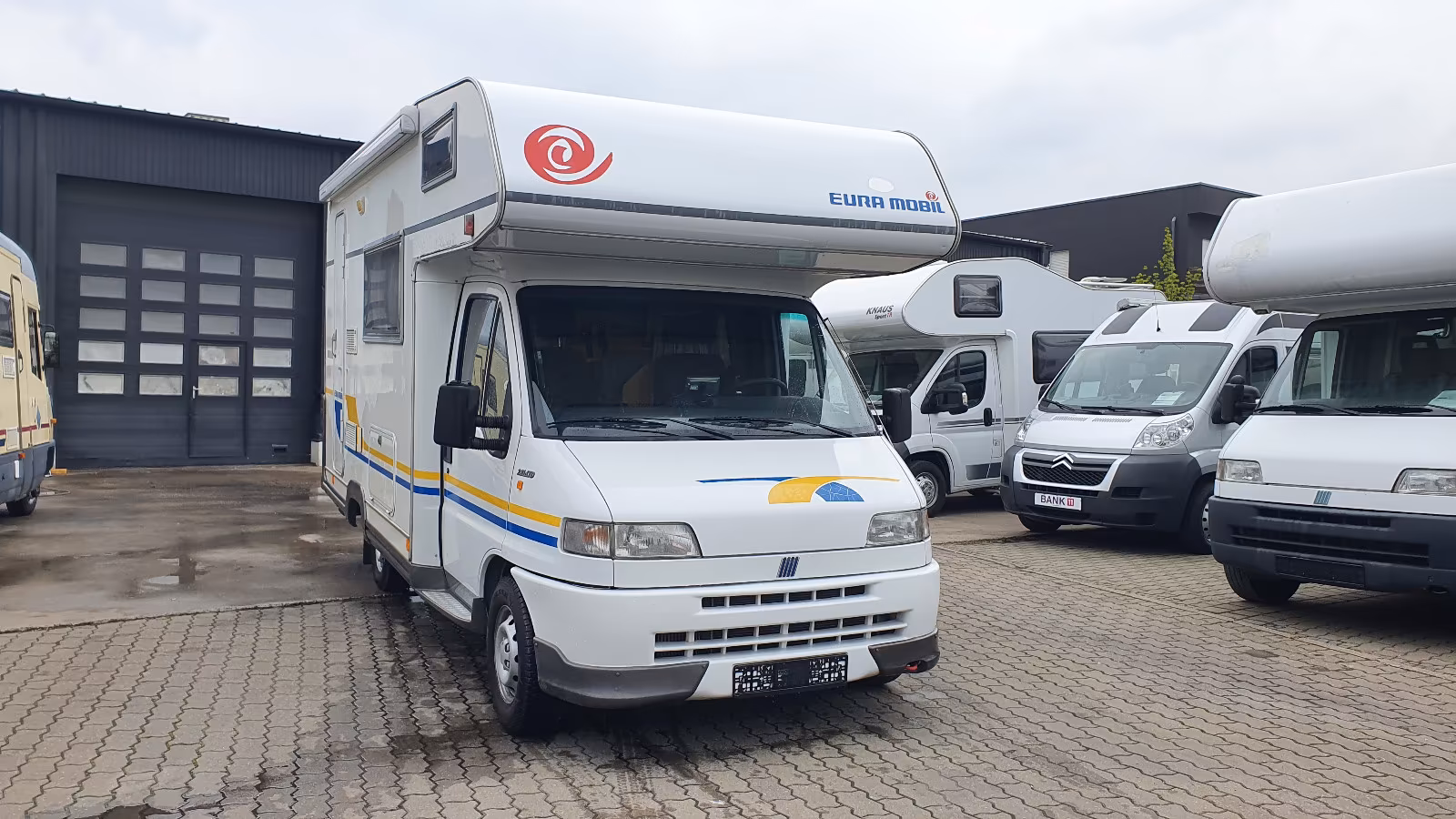 Автодом Eura Mobil, 1998, МКПП, пробег 120000 км